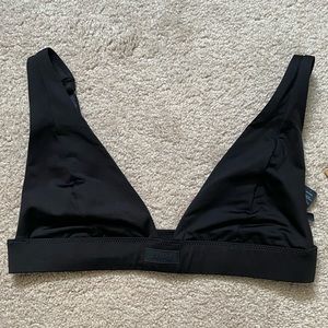 SKIMS plunge bikini top NWT